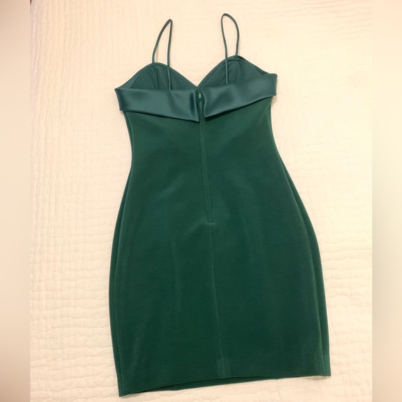Betsy & Adam NWT Vintage Green Cocktail Dress and Jacket - Picture 10 of 16